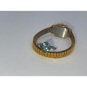 Gemporia Ring Authentic Green Amethyst 5.04 Carats